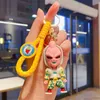 Fashion blogger designer sieraden Cartoon Anime Exquisite Silicone Doll Sleutelhanger Hanger mobiele telefoon Sleutelhangers Lanyards Sleutelhangers groothandel YS96