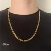 Chains Gold Chain Necklace For Men Punk Silver Color Stainless Steel Long Fashion Hip Hop Jewelry Gift
