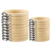 Syförfattningsverktyg 20st 8 10 cm broderi Hoops Frame Set Art Craft Tool Home Bamboo Decor Diy Round Traditionell STIT U6U0264Q