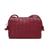 Evening bag Leather 2024 Boteega Classic Venata Woven Loop Winter Bag Messenger Small tote Womens Luxury Bags Square Girl Versatile Soft Sho 3FE5