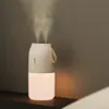 Andra hemträdgårdsfuktare Trådlös luftfuktare Aromatiska diffusor 2000mah batteriladdning Eterisk olje Diffusor Dual Nozzle Atomizer Firidifier 230714