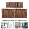 Curtain Small Window For Bathroom Home Supply Living Blackout Kitchen Curtains Sun Blocking