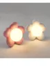 Vägglampa 2023 Lights Creative Cartoon Flower Children's Room Nordic Art Girl Bedroom Bedside Aisle Tak