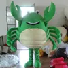 2019 Remise usine EVA Matériel crabe bleu mascotte Costumes unisexe dessin animé vêtements sur mesure adulte taille252Q