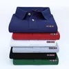 Men's Polos High Quality Cotton Mens Polo Shirt Short Sleeve Casual Hommes Summer Lapel T-shirt Solid Color Male Tops PL811