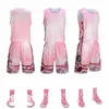 Autres articles de sport Arrivée Hommes Basketball Jersey Respirant À Séchage Rapide Équipe Sport Ensembles Formation Gilet Shorts Uniforme Survêtements 230713