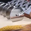 Bakning formar 5 hjul skärare degavdelare sidor kniv flexibel rullningsblad pizza konditory peeler rostfritt stål hjul 230714