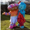 2017 Selling New iggle piggle & upsy daisy in the night garden mascot costume classic cartoon halloween outfit dres275y