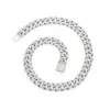 Strands Strings Hip hop Cuban chain Moissanite S925 silver simple fashion trend Cuban Chain Moissanite necklace