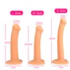 Briefs trosor silikon lång dildo sugkopp realistisk stor anal plug vaginal g spot dildos sex leksaker för kvinnor män onani vuxen 230714