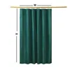 Shower Curtains Waterproof Bathroom Curtain Nordic Velvet Shower Curtain With Mildewproof Bathtub Partition Curtains Bathroom Accessories