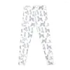 Active Pants Afghan Hounds Pattern Leggings Sweatpants Women's Sport Yoga