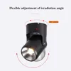 Luzes de teto 1 LED rotativo regulável Downlight Ajuste de superfície Ac85-265V COB 5W7W10W12W 15W Spotlight