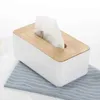 Tissue Boxes Napkins Japanese Tissue Box Wooden Cover Toilet Paper Box Solid Wood Napkin Holder Case Simple Stylish Home Car Tissue Paper Dispenser R230714