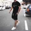 Tute da uomo Abbigliamento firmato da uomo in due pezzi confortevole tuta da ginnastica in cotone tuta da jogging da uomo estate Sportswear Z230717