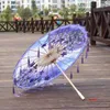 Paraplyer Silk Paraply Rain Women Dance Prop Cheongsam oljat papper Parasol Guarda Chuva Paraguas Mujer Hanfu Tassel