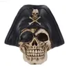 Decorações de Jardim Vilead Pirata Capitão Caveira Estátuas Esculturas Coleção Acessórios Ornamento Moda Personalizado Decoração Hallween Jardim L230714