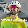 Okulary przeciwsłoneczne Kapvoe rowerowe okulary przeciwsłoneczne Uv400 rowerowe szklanki polaryzacja wbudowana ramka krótkowzroczności męska szklanki rowerowe na zewnątrz gogle rowerowe MTB Z230726