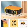 A2000 Mini Projector With Full HDMI And USB Compatibility, Small And Powerful Perfect For Home Theater
