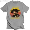 T-shirt da uomo Doc Holliday Tombstone I? M Your Huckleberry T-shirt da uomo vintage T-shirt in cotone nera slim fit L230713