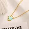 20 ff CD TB Pendant Neckor G Styles Luxury C Crystal Famous Womens Girl Brand Letter Designer Halsband Högkvalitativ Clavicular Chain Wedding J