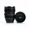 Mugs Creative 400Ml Camera Lens Mug Portable Stainless Steel Tumbler Travel Milk Coffee Novelty Double Layer Cups Dh1348 Drop Delive Dhzbm