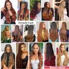 French Curl Braiding Hair 22 Inch Pre Stretched Bouncy Braiding Hair Loose Wave Braiding Hair 75G/PCS French Curly Crochet Hair LS04