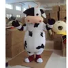 2019 Factory Factory Cow Mascot Costume Fancy Dress Strój EPE292J