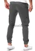 Herrenhosen Herren Cargohose Militärstil Herbst Frühling Taktische Hose Männer Outwear Plus Größe Viele Taschen Lange Hose Männlich Reißverschluss 3XL J230714