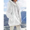 Women's Hoodies 2023 Autumn And Winter Loose Plush Zipper Hooded Jacket Women Ropa Mujer Invierno Nueva Tendencia