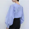 Women's Blouses Bubble Sleeve Shirts And Elegant Youth Woman Tops Japan South Korea Clothing