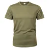 Męskie koszulki Mege 3 szt. 2 szt. Mężczyźni Kamuflaż taktyczna T-koszulka Armia Wojskowa Krótkie Szybki siłownia T Szybkie suszarki
