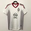 11 12 Camisetas retro casa 93 94 95 96 97 Gullit JERSEY DE FÚTBOL 02 03 04 05 Maldini Van Basten fútbol KAKA Inzaghi 06 07 2009 PIRLO SHEVCHENKO BAGGIO Ac Milans Ibrahimovic 11