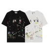 T-shirt masculina de verão de grife casual masculina e feminina T-shirt xadrez estampada camisas de manga curta que vendem roupas masculinas de hip-hop de alta qualidade. Tamanho europeu S-XL FS44