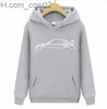 Herrtröjor tröjor herrstrumpor impreza 22b wrx sti jmd drift bilentusiaster hoodie tröja hip hop hoodie s-4xl z230714