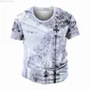 Camisetas Masculinas Menino 9 Masculino Moda Verão Casual Apertar 3D Impressão Digital Camiseta Manga Curta Top Anime Camisetas Médias para Homens L230713