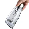 Botellas de agua 450600ml Coctelera de proteínas recargable Taza de mezcla eléctrica Coctelera de polvo de proteína portátil Mezclador de botellas para herramientas de cocina caseras 230714