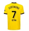 24 25 Maglie da calcio Dortmunds Borussia F.Nmecha Kamara Shirt calcistica di calcio 110th Haller Reus Neongelb Hummels Brandt Hazard Yeyna Bellingham Men Kit Kit Special