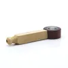 Solid wood pipe Journey Pure handmade mini Smoking Pipe Bubblers pipes Creative smoking set Spoon molding Portable dry herb tobacco pipe