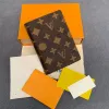 Houders Ontwerpers Parijs geruite stijl High-end herenportemonnee Creditcardhouder Portemonnee Heren Portefeuilles billfold Portemonnees Met doos Portemonnee Crossbody tas