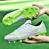 Chuteiras de futebol ao ar livre masculinas botas de futebol profissional de alta qualidade respirável tênis de treinamento respirável tênis Zapatillas Turf 230713