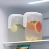 물병 3L 콜드 투수 수도꼭지 아이스 아이스 베이비 냉장통 주방 냉장고 주스 액세서리를 가진 대용량 주전자