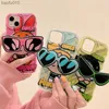 Adorabili powerpuff ragazze da sole tele da sole per iPhone 14 13 12 11 pro max xr xs 6 6s 7 8 più SE 2020 COPERCHIO SILICONE L230619