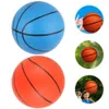 Sandspiel-Wasserspaß, 2 Stück, kleiner Basketball, Mini-Kunststoff, Jugend für Kleinkinder, Kinder, 230714