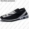 Sneakers męskie rozmiar 5 11 butów designerskie trenerzy sorrentos slip na US 5 biały bieganie czerwony US5 luksusowe buty na skarpetki kobiety 2541 Black Chaussures Kid Zapatos Golden