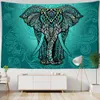 Gobeliny Indie Mandala Tobestry Elephant Buddha Estetyczna ściana wisząca 3d druk boho dekoracje vintage dekoracja psychodeliczna domowa sala domowa 230714