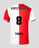 2023 Feyenoords Home Kokcu Gimenez Danilo 23 24 Soccer Jerseys Away Trauner Men Kids 2024 Football Shirt Kids Hartman Gimenez Paixao Timber Kits