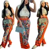 2023 Designertryck Pants Women Summer Autumn Lous Straight Byxor Casual Chic High midja breda ben Pants Streetwear Bulk grossistkläder 10015