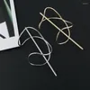 Hair Clips Simple Metal Stick For Women Girls Jewelry Hairpin Office Lady Headwear Korean Styling Accessories JJ016