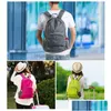 Sacs de rangement extérieur Portable grande capacité sac à dos pliable étanche léger sport sac pliant Cam randonnée école Dh01017 D Dhjur